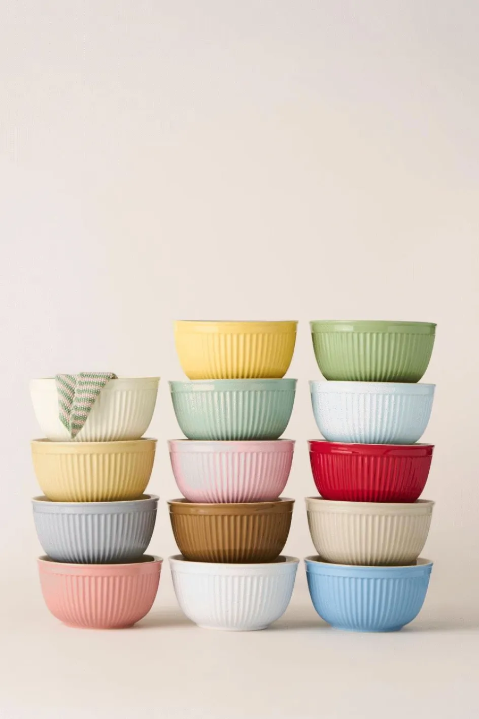 Sale Ib Laursen Mynte Skål 3 stk. Ø25,5 cm, Blue Bell
