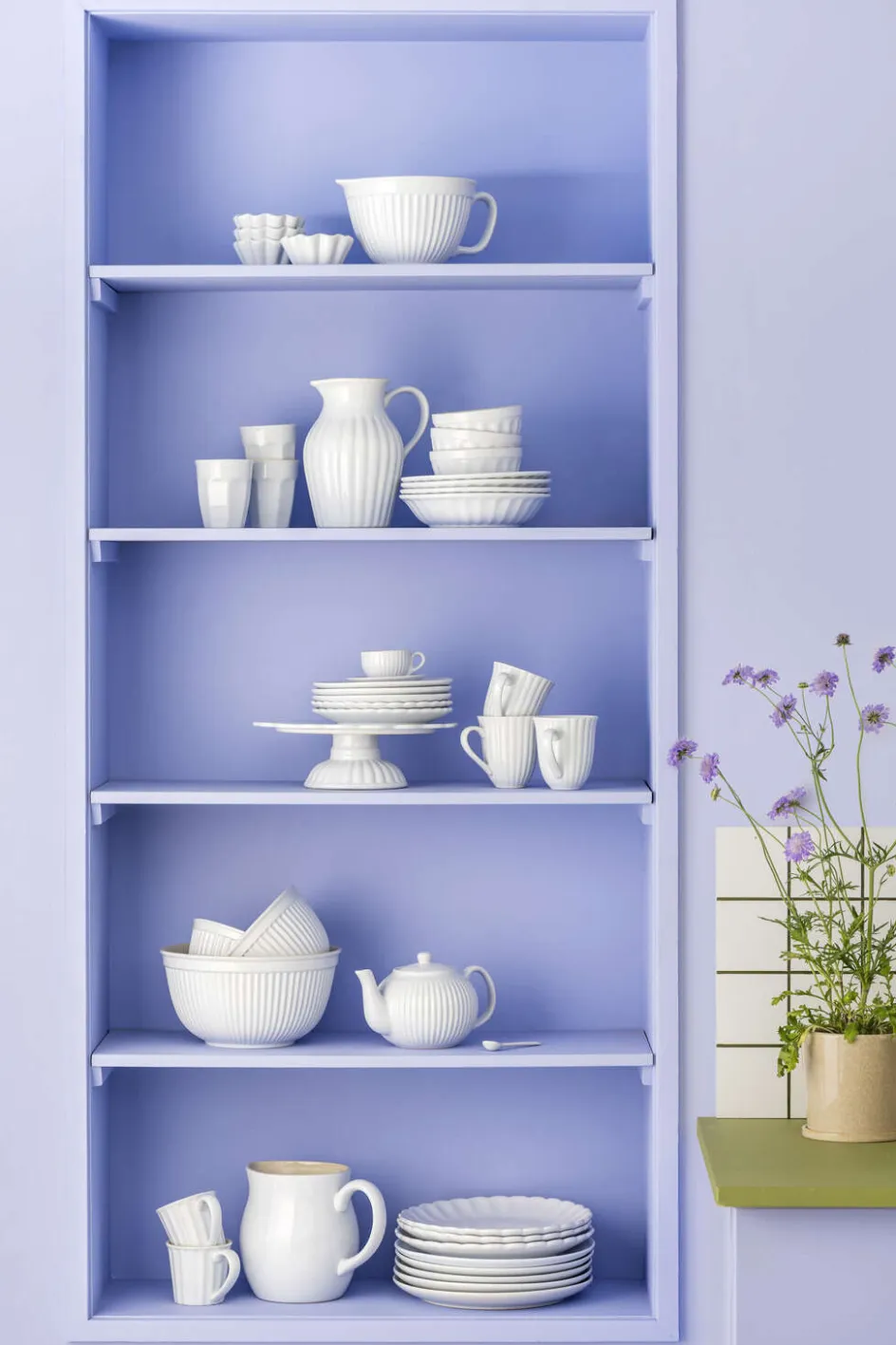 Clearance Ib Laursen Mynte Tallerken 19,5 cm, Pure White