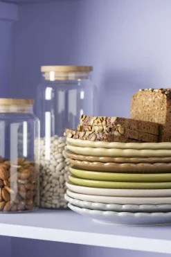 Sale Mynte Tallerken Blomst 19,5 cm, Desserttallerkener