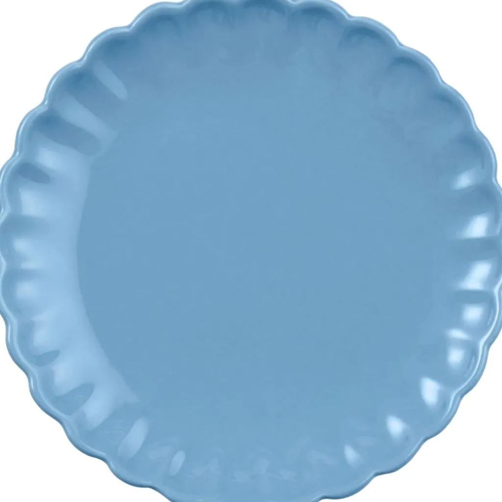 Mynte Tallerken Blomst ?19,5 cm, Blue Bell Frokosttallerkener