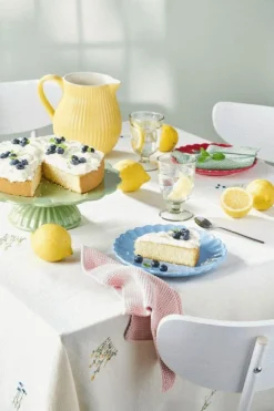 Mynte Tallerken Blomst ?19,5 cm, Blue Bell Frokosttallerkener