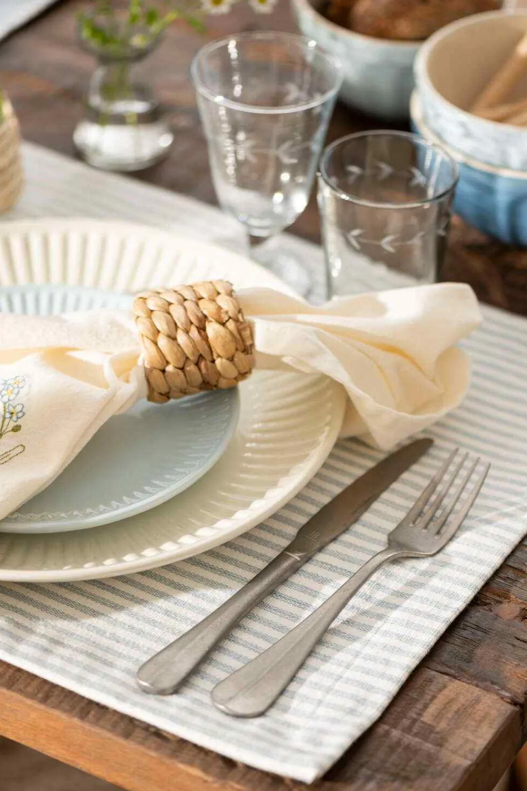Ib Laursen Middagstallerkener > Mynte Tallerken , Butter Cream