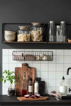 Opbevaringsglas H Opbevaring Til Køkkenet|Opbevaringskrukker Og -Glas