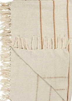 Discount Plaid 130x160 cm, Natur/Brun Plaider Og Tæpper