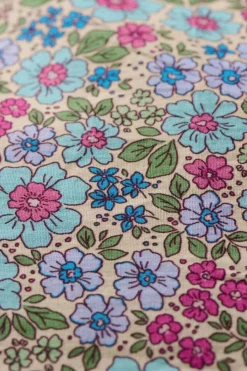Discount Pudebetræk 60x60 cm, Fuchsia/Blomstret Puder Og Betræk