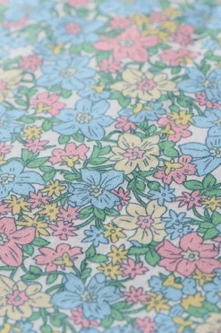 Clearance Ib Laursen Pudebetræk 60x60 cm, Lyseblå/Blomstret