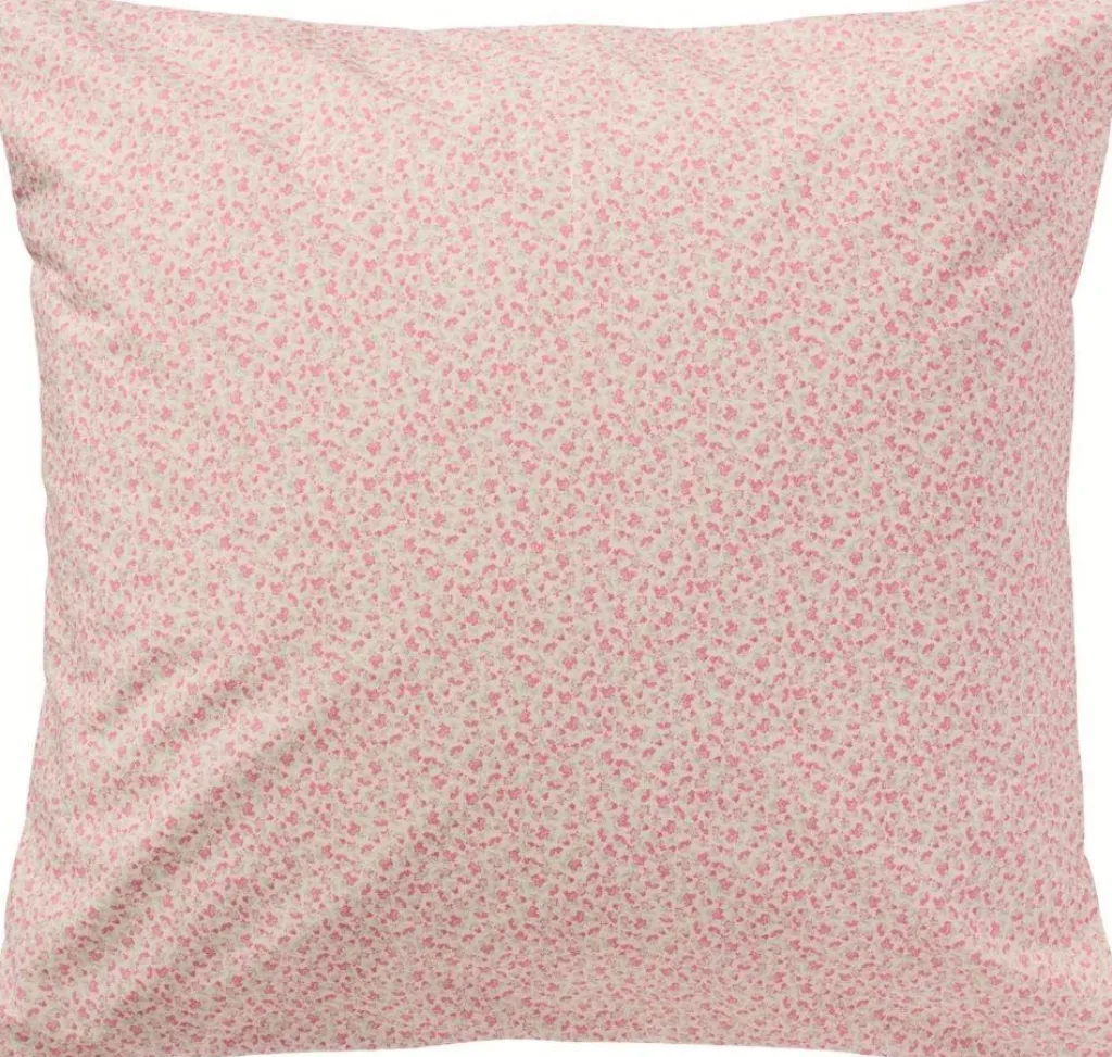Ib Laursen Puder Og Betræk > Pudebetræk 60x60 cm, Rosa/Blomstret