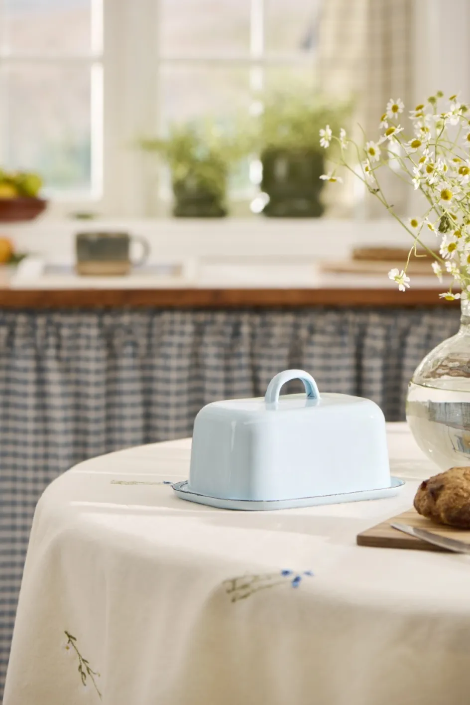 Clearance Ib Laursen Smørboks 2 Dele, Lyseblå