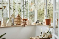 Online Ib Laursen Stillenat Lyshus Kirke H19,2 cm, Creme