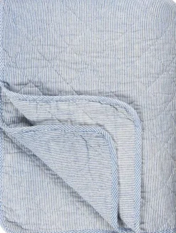 Hot Ib Laursen Vattæppe 130x180 cm, Hvid/Blå