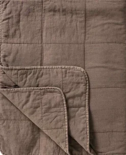 Online Vintage Quilt Sengetæppe 240x240 cm, Soveværelse|Soveværelsestekstiler