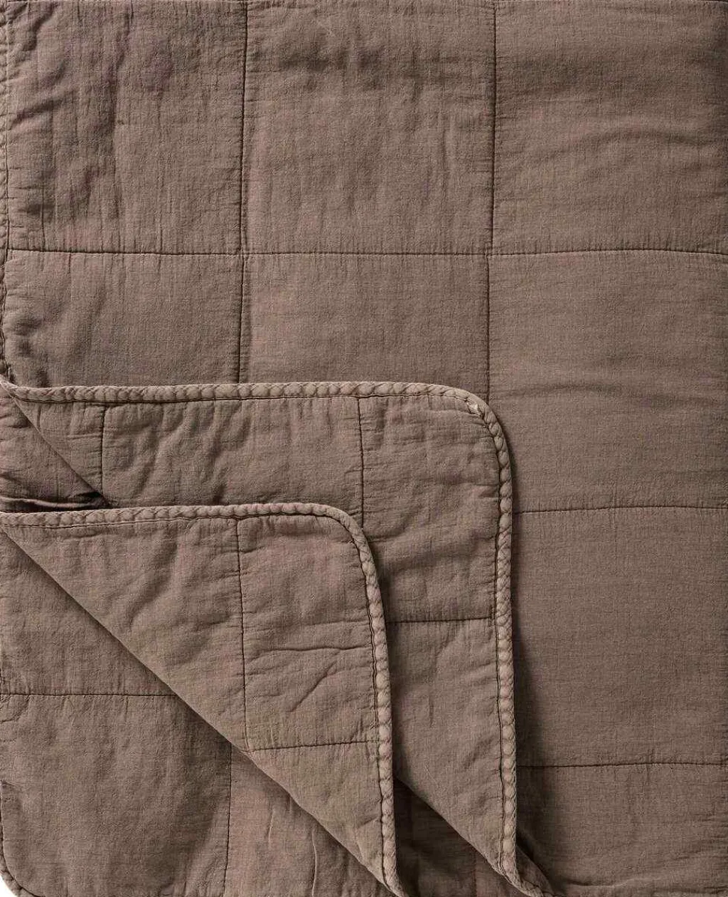 Online Vintage Quilt Sengetæppe 240x240 cm, Soveværelse|Soveværelsestekstiler