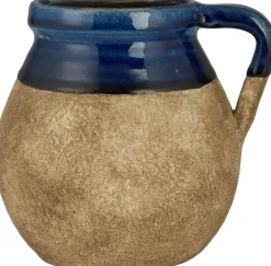 Ib Laursen Avignon Vase H13,5 cm, Natur/Blå