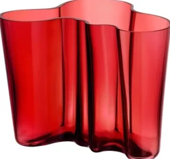 Online Iittala Aalto Vase H16 cm, Tranebær