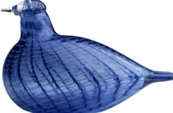 Sale Birds by Toikka Glasfugl Hyttesanger 12 cm, Blå Stue|Træfigurer Og Figurer