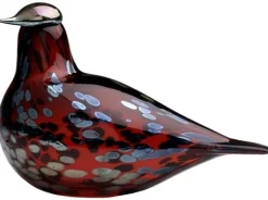Sale Birds by Toikka Glasfugl Nattegal 21 cm, Tranebær Stue|Træfigurer Og Figurer