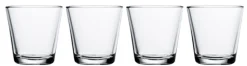 Discount Kartio Drikkeglas 4 stk. 21 cl, Klar Vandglas