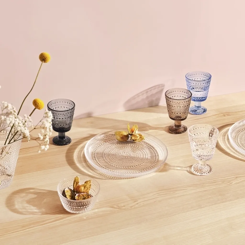Iittala Vandglas > Kastehelmi Glas På Fod 2 stk. 26 cl,