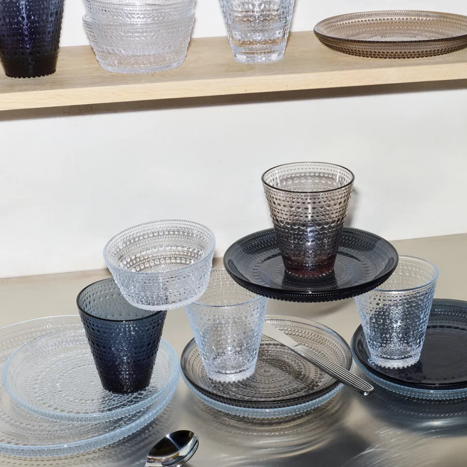 Iittala Kastehelmi Tallerken , Klar