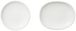 Outlet Raami Tallerken 2 stk. 11 cm, Hvid Desserttallerkener|Tallerkensæt