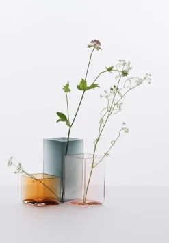 Sale Iittala Ruutu Vase H18 cm, Grå