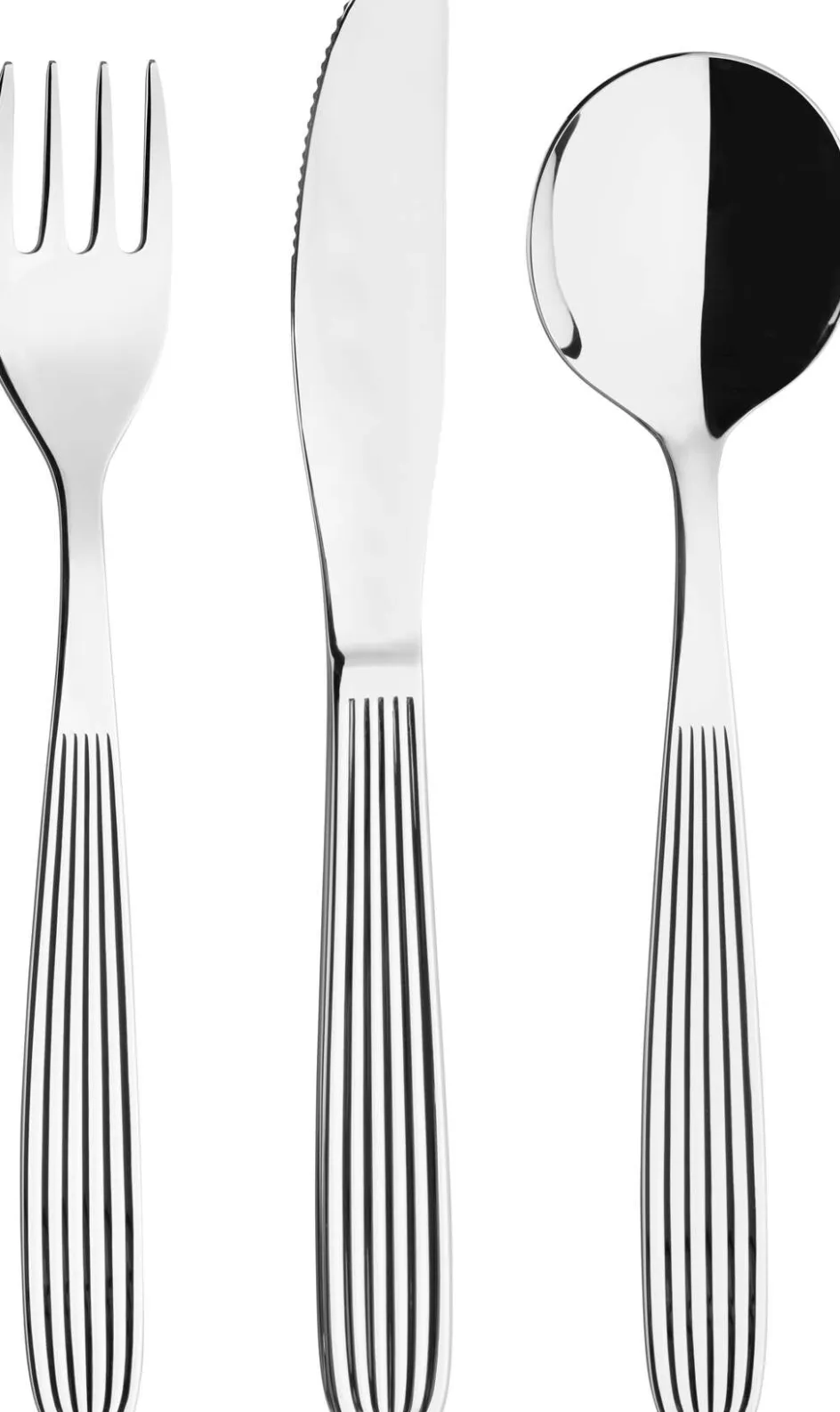 Clearance Iittala Scandia Dessertsæt 12 Dele, Blankt Stål