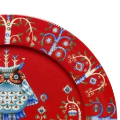 Outlet Iittala Taika Tallerken , Rød