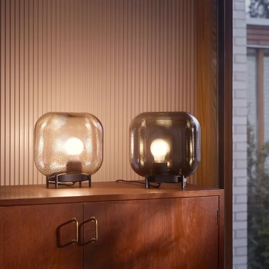 Iittala Virva Lampe 25x25,5 cm, Hør