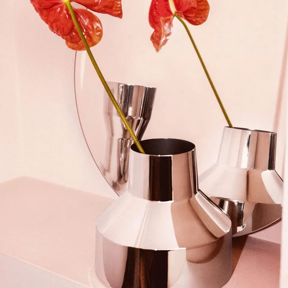 Hot Iittala Solare Vase H, Stål