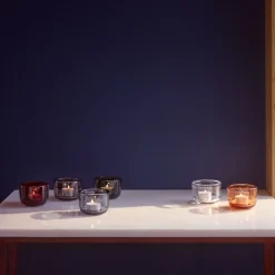 Clearance Iittala Valkea Fyrfadsstage H6 cm, Linen