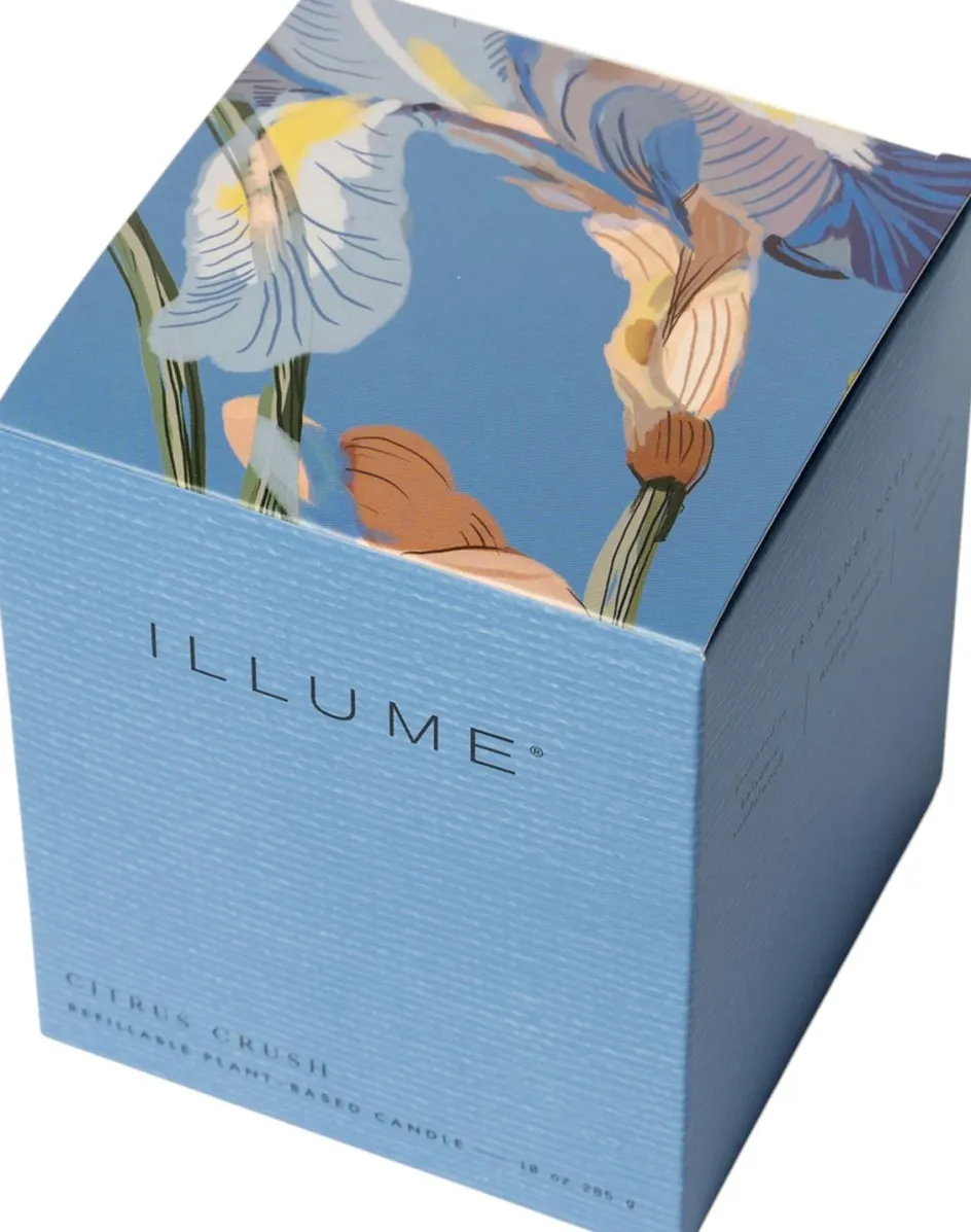 Outlet ILLUME Duftlys Ø9/H10,7 cm, Citrus Crush