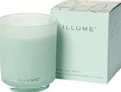 Hot ILLUME Duftlys Ø9/H10,7 cm, Fresh Sea Salt