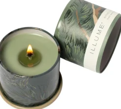 Clearance ILLUME Duftlys ?6,5/H5,7 cm, Hinoki Sage