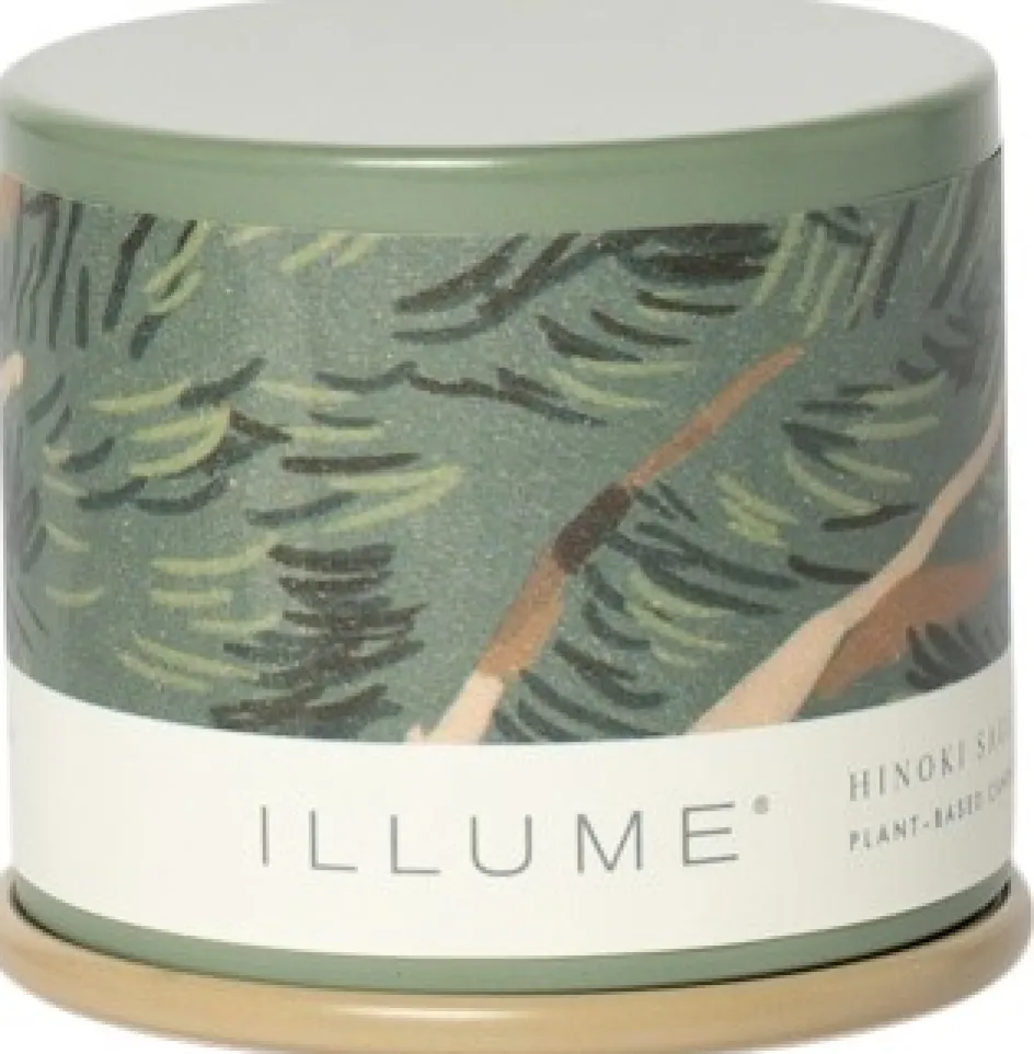 Clearance ILLUME Duftlys ?6,5/H5,7 cm, Hinoki Sage