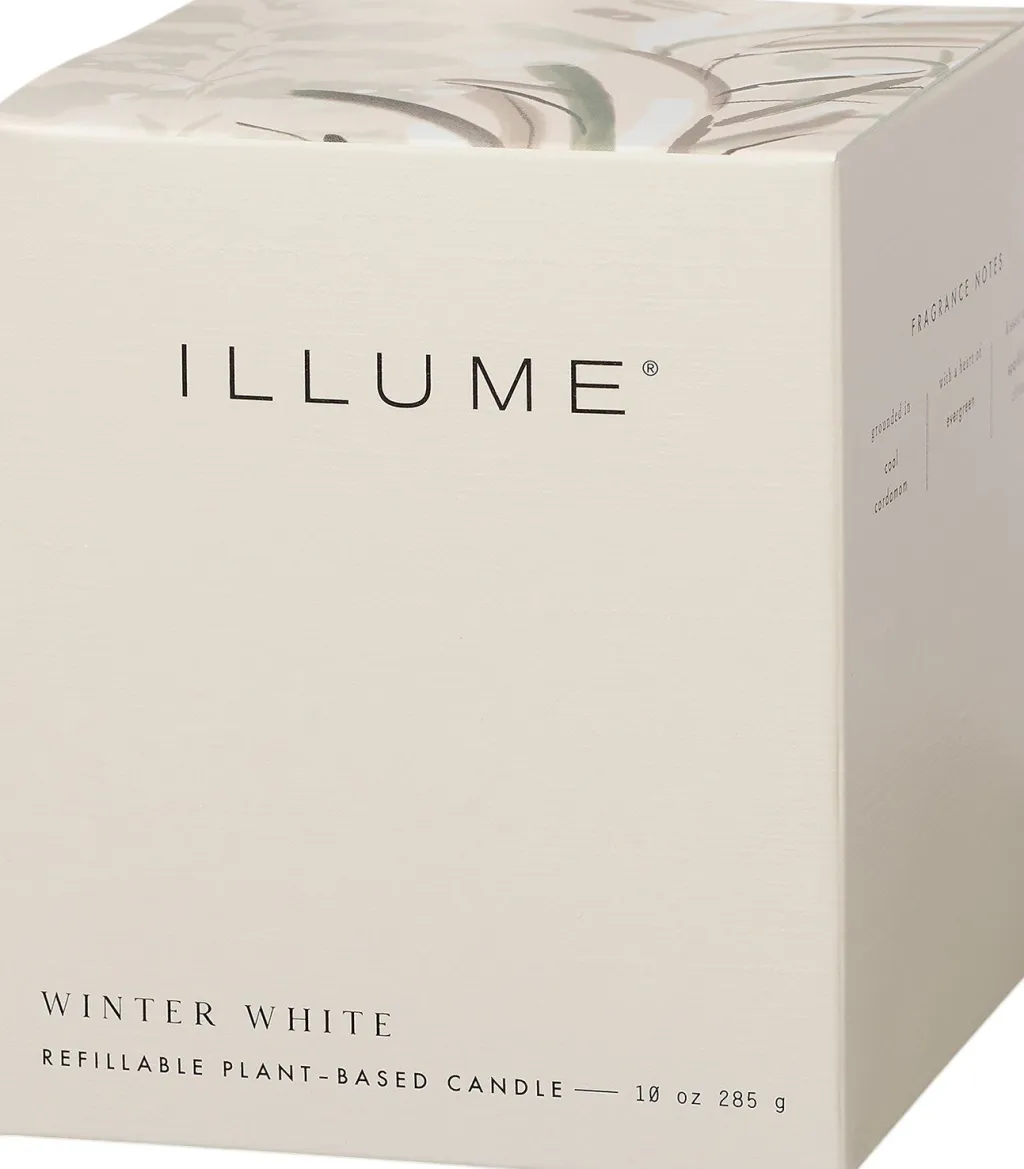 ILLUME Duftlys > Duftlys Ø9/H10,7 cm, Winter White