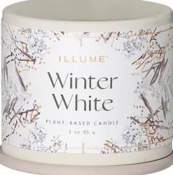 Discount ILLUME Duftlys ?6,5/H5,7 cm, Winter White