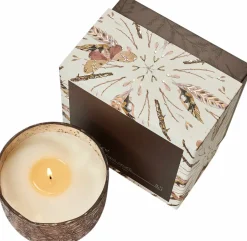 Hot Duftlys ?12/H11,5 cm, Woodfire Duftlys