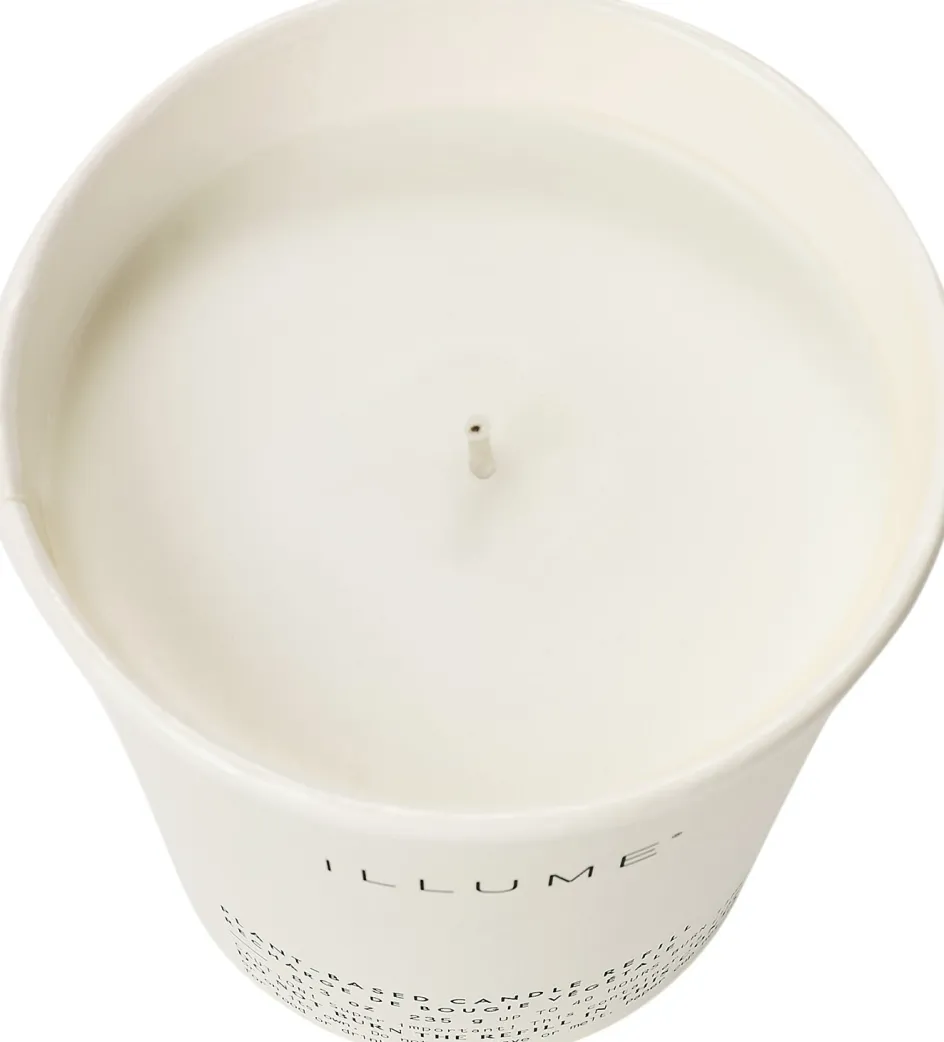 Hot ILLUME Refill Duftlys Ø9/H9 cm, Balsam & Cedar