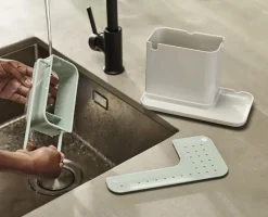Outlet Caddy Opvaskeholder 19,5 cm, Sten/Grøn Opvask|Opvask