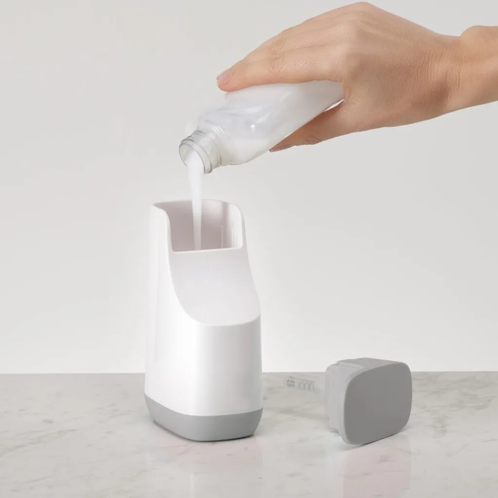 Comfort Sæbedispenser, Hvid/Grå Badeværelse