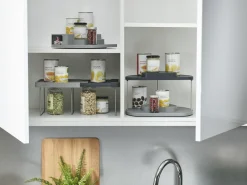 Sale CupboardStore Krydderiholder Roterende H, Grå Opbevaring Til Køkkenet