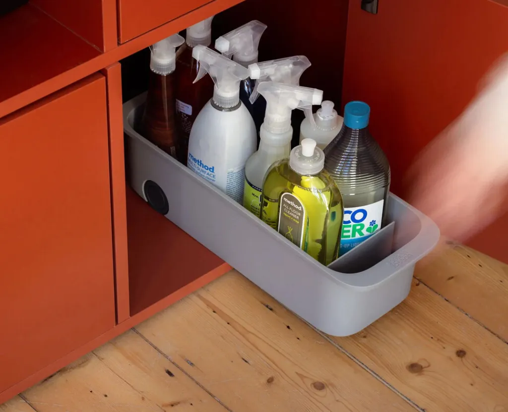 Hot CupboardStore Skabsroller 46,2 cm, Grå Opbevaring Til Køkkenet