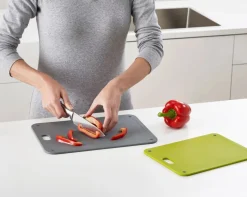 Best Joseph Joseph DoorStore Chop Skærebrætsæt 2 stk, Grå/Grøn