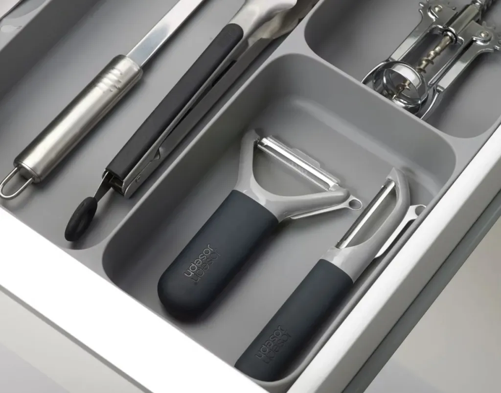 New DrawerStore Bestik, Redskaber og Gadget Organizer, Bestikindsats|Opbevaring Til Køkkenet