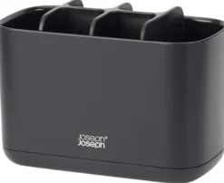 Discount Joseph Joseph EasyStore Tandbørsteholder H12,8, Sort