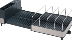 Joseph Joseph Extend Max Steel Opvaskestativ Udvidbar, Sort/Stål