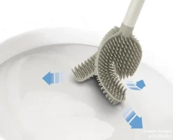 Joseph Joseph Flex 360 Toiletbørste, Ecru