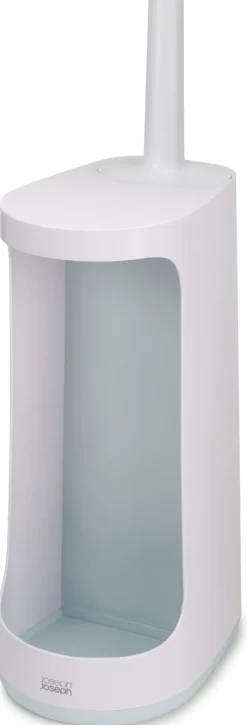 Hot Joseph Joseph Flex Toiletbørste m. Beholder H49 cm, Hvid/Blå