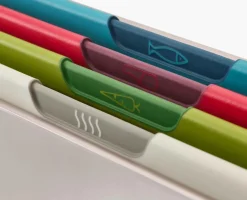 Folio Icon Skærebrætsæt , Multifarvet Skærebrætter Og Serveringsbrætter