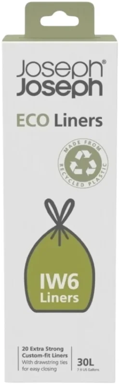 Joseph Joseph Affaldsspande Og Tilbehør|Affaldsspande > IW6 Eco Affaldsposer 20 stk. 30 L